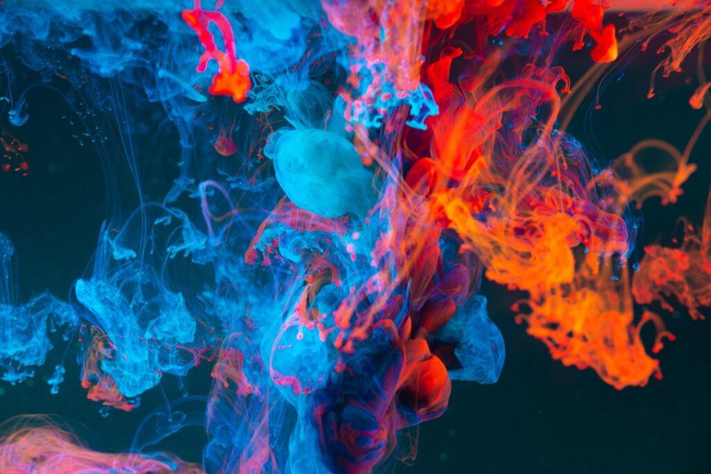 Imagen sobre colores